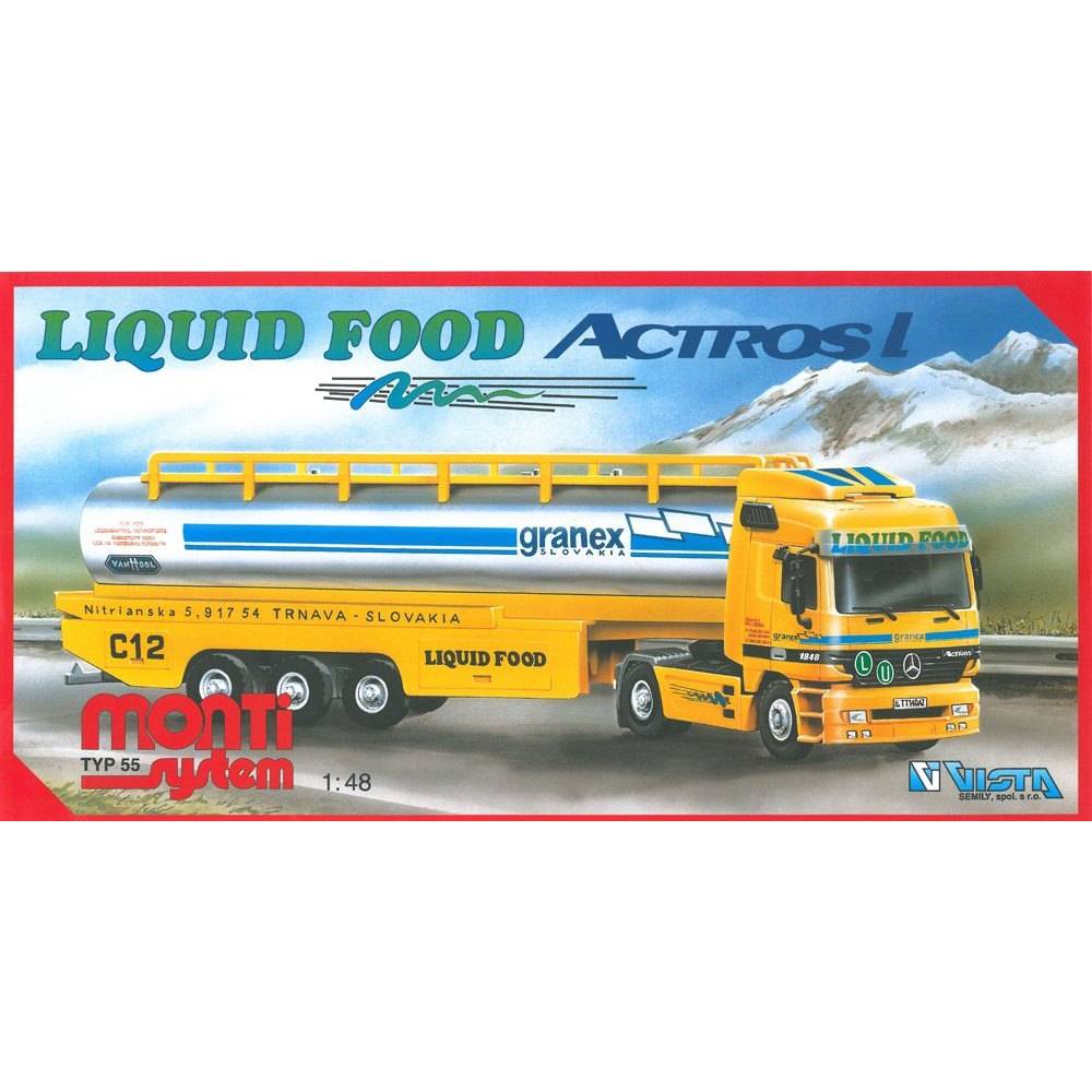 Fotografie Liquid Food 36MONT 55 Vista