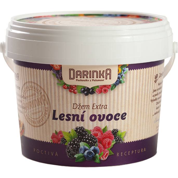 Darinka džem s extra podílem ovoce Lesní ovoce (1 kg)