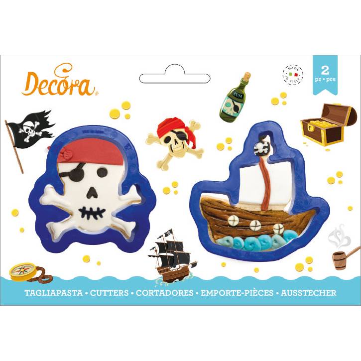 Vykrajovátko na perníčky piráti - Decora