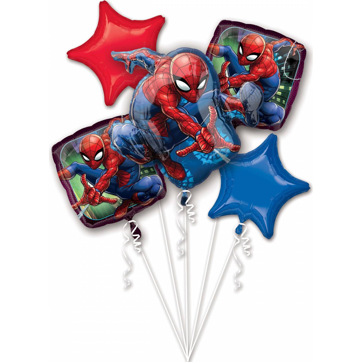 Fóliový balónek 5ks Spiderman - Amscan