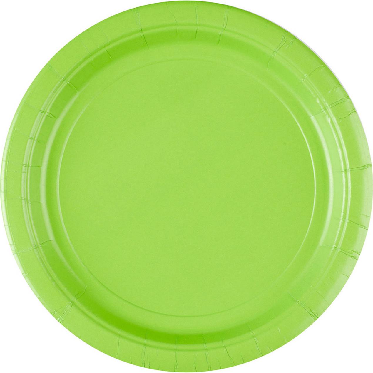 Papírový tácek 22,8cm 8ks zelený - Kiwi - Amscan