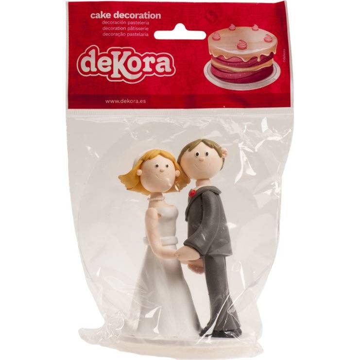 Svatební figurka na dort 14cm - Dekora