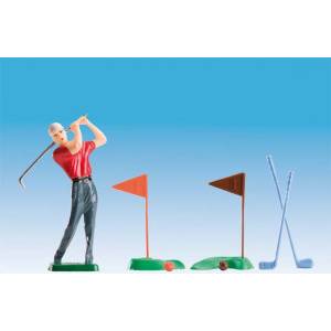 Fotografie Figurka na dort golfista - Dekora
