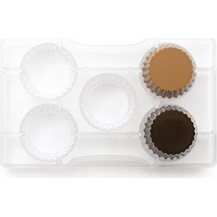 Forma na čokoládu - košíčky - Decora