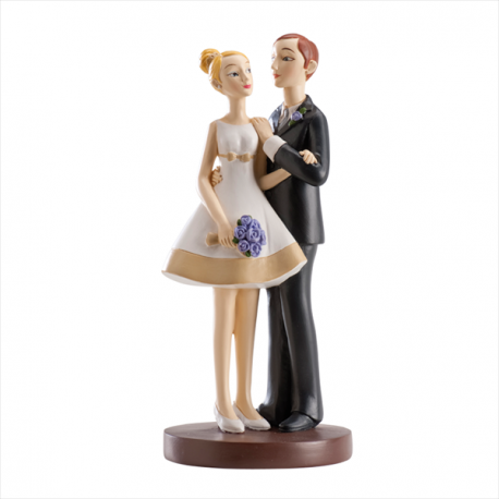Svatební figurka na dort 16cm - Dekora