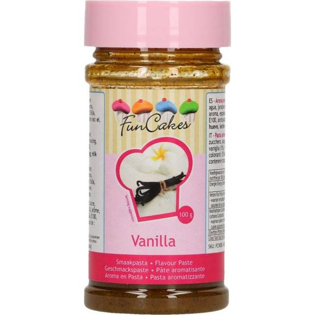 Ochucovací pasta Vanilka 100g - FunCakes