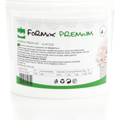 Fotografie Formix-Prémium - Mandlová hmota (4 kg) 0012 dortis