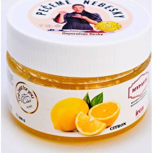 Fotografie Ochucovací pasta Joypaste Citron (200 g) 4075 dortis