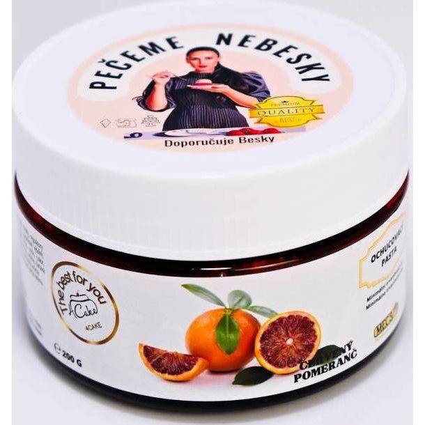 Fotografie Ochucovací pasta MEC3 Červený pomeranč (200 g) 5595 dortis