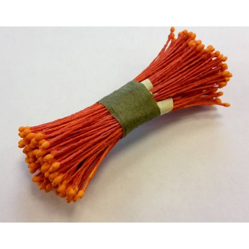 Fotografie Pestíky P15 oranžová hlavička (144 ks - 6,5 cm) 6334 dortis