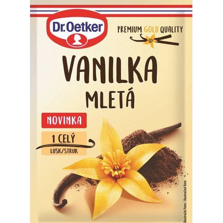 Fotografie Dr. Oetker Vanilka mletá (5 g)