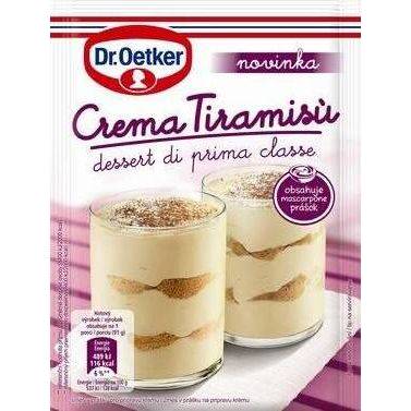 Fotografie Dr. Oetker Crema Tiramisu 63g