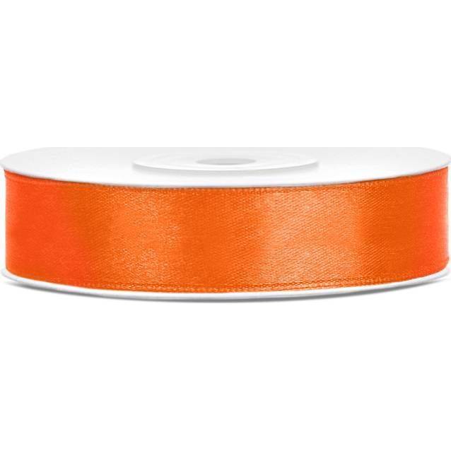 Oranžová stuha 12 mm x 25 m (1 ks)