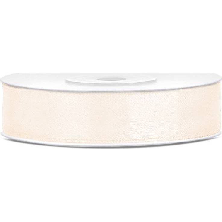 Fotografie Světle krémová stuha 12 mm x 25 m (1 ks) TS12-079J dortis