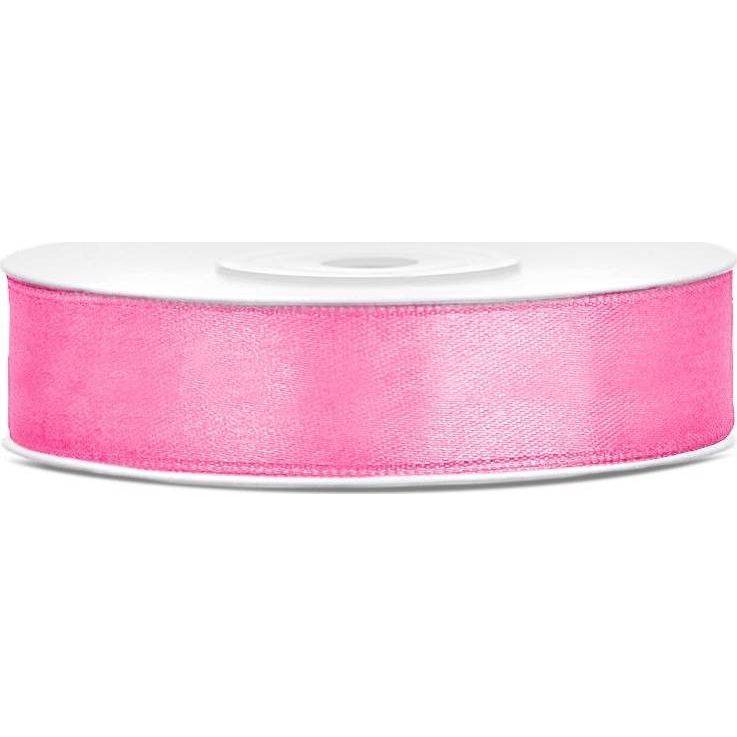Růžová stuha 12 mm x 25 m (1 ks) TS12-081 dortis