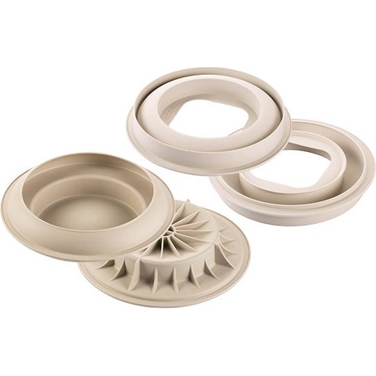 Fotografie Silikonová pečicí forma na dort Silikomart IO TE