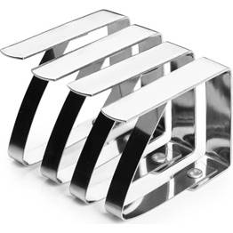 Fotografie Klipy na stůl nerezové 4ks - Ibili