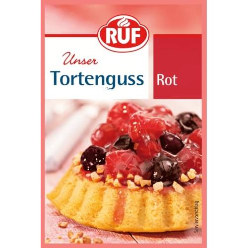 Fotografie Želatina v prášku - červená 3x12g - RUF