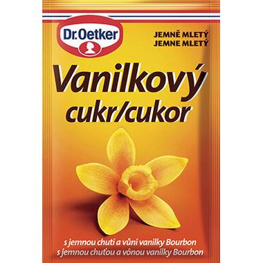 Fotografie Dr. Oetker Vanilkový cukr (8 g)