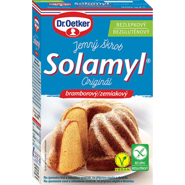 Fotografie Dr. Oetker Solamyl bez lepku (200 g) DO0021 dortis
