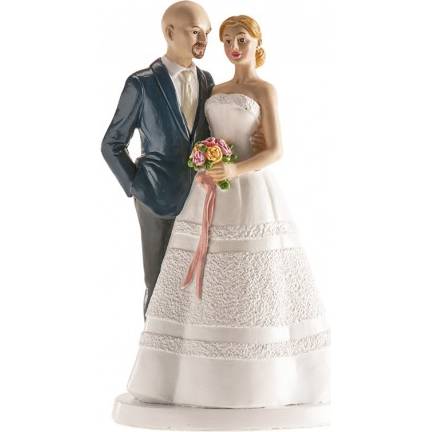 Fotografie Svatební figurka na dort - Dekora