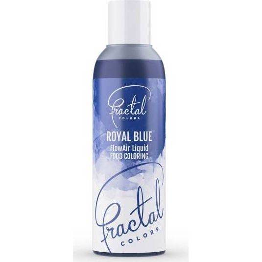 Fotografie Airbrush barva tekutá Fractal - Royal Blue (100 ml)