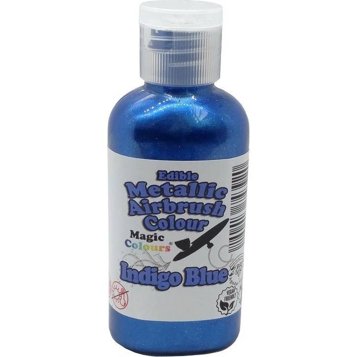 Airbrush barva perleťová Magic Colours (55 ml) Indigo Blue