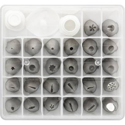 Fotografie Cukrářská zdobící špičky 26ks profesionální sada - Decora