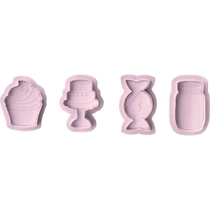 Plastová vykrajovátka "Sladkosti" - set 4ks - Ibili