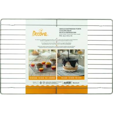 Fotografie Chladící mřížka 45,4 x 30,4cm - Decora