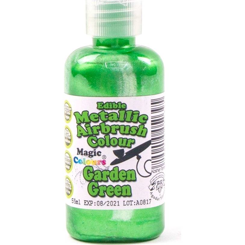 Airbrush barva perleťová Magic Colours (55 ml) Garden Green