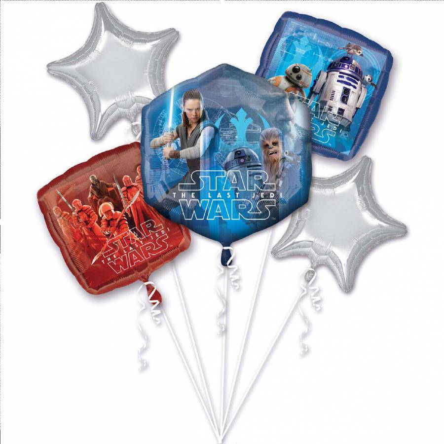 Fóliové balónky sada 5ks Star Wars - Amscan