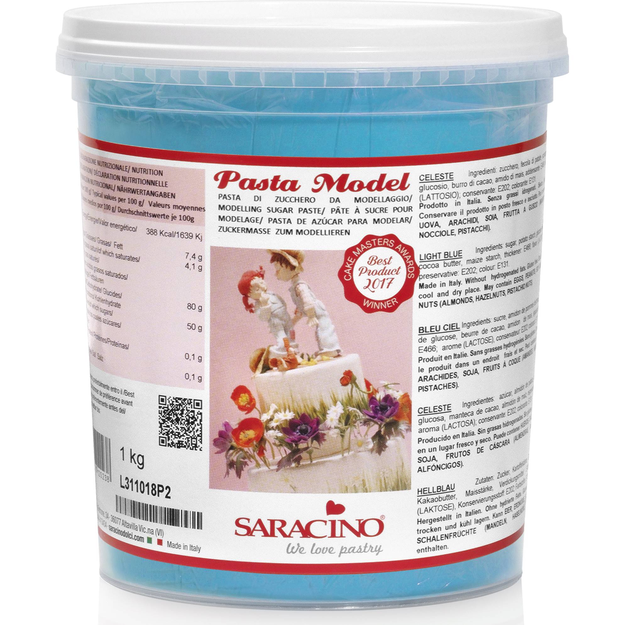 Modelovací hmota modrá 1 kg - Saracino