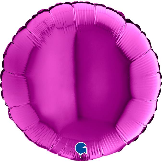 Fotografie Nafukovací balónek kulatý 46cm fialový - Grabo
