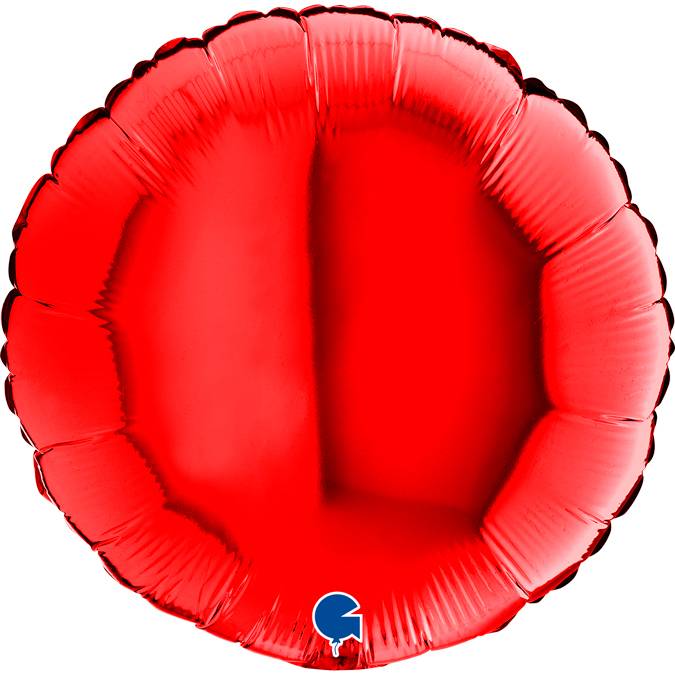 Fotografie Nafukovací balónek kulatý 46cm červený - Grabo