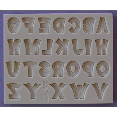 Silikonová forma abeceda styl párty - Alphabet Moulds