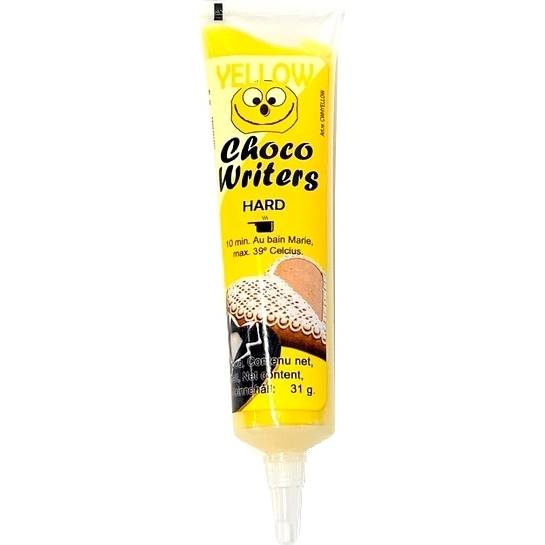 Čokoládová poleva v tubě na psaní Tasty Me (32 g) Yellow