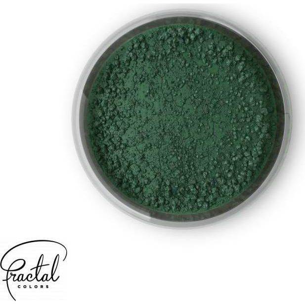 Jedlá prachová barva Fractal - Dark Green (1,5 g)