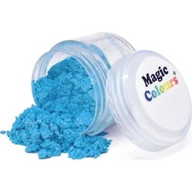 Jedlá prachová perleťová barva Magic Colours (8 ml) Sparkle Blue