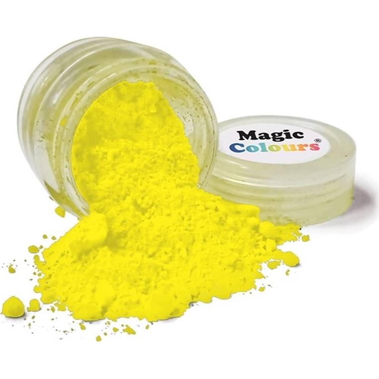 Fotografie Jedlá prachová barva Magic Colours (8 ml) Lemon Yellow