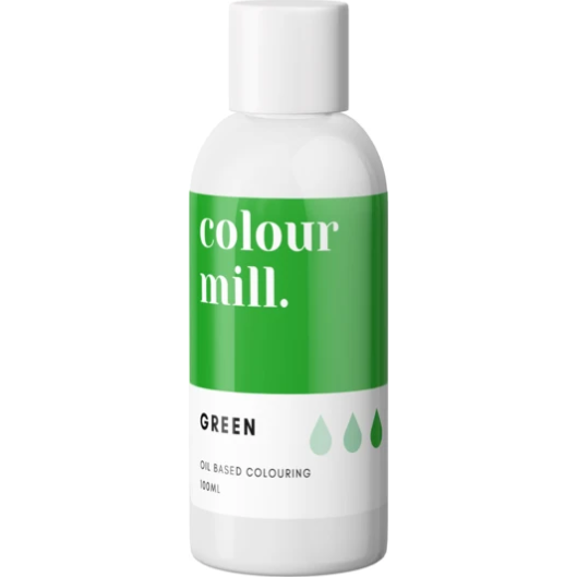 Olejová barva 100ml vysoce koncentrovaná zelená - colour mill