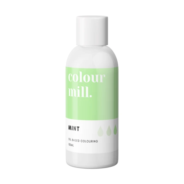 Fotografie Olejová barva 100ml vysoce koncentrovaná mentolová - colour mill