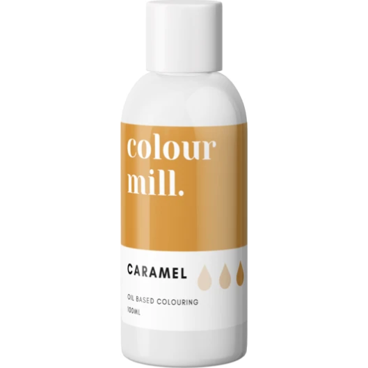 Olejová barva 100ml vysoce koncentrovaná karamelová - colour mill