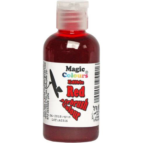 Fotografie Airbrush barva 55ml Red - Magic Colours