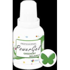 Food Colours gelová barva PowerGel Greenery Balance 20 g