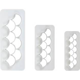 Fotografie Vykrajovátko 3ks na rybí šupiny - PME