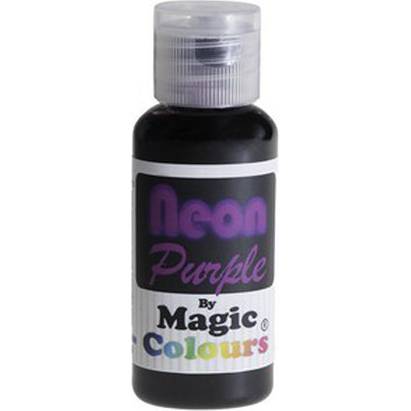 Neonová gelová barva 32g Purple - Magic Colours