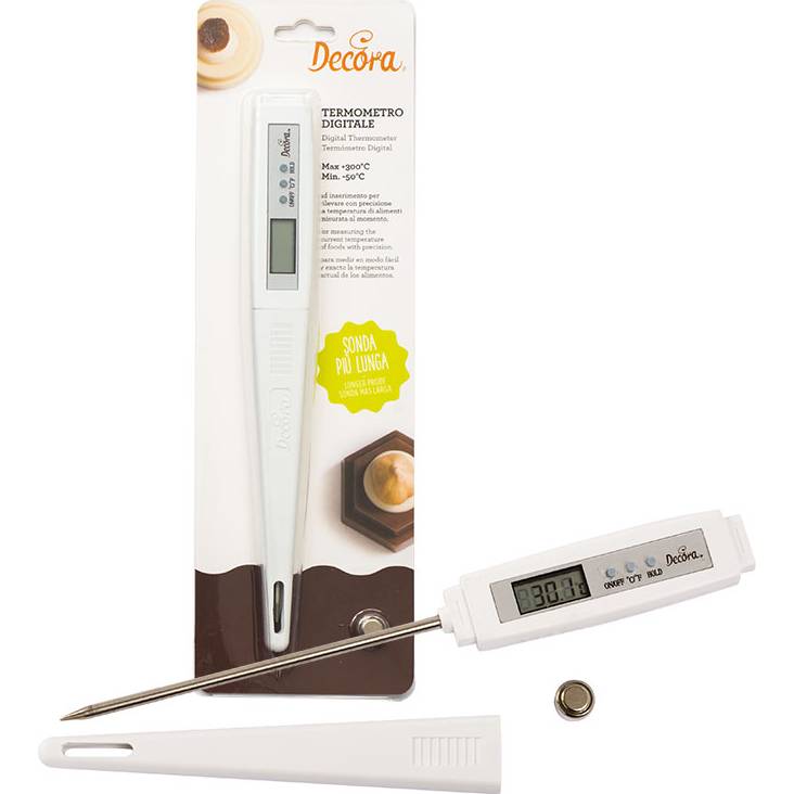 Fotografie Teploměr cukrářský na čokoládu max 300°C - Decora