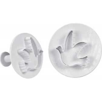 Fotografie Pístové vykrajovátko 2ks ptáčci - Martellato