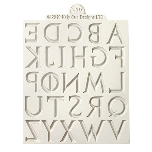 Fotografie Silikonová forma abeceda - Katy Sue